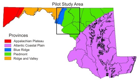 Fractured Rock pilot study area